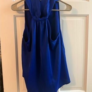 Elegant Blue Sleeveless top